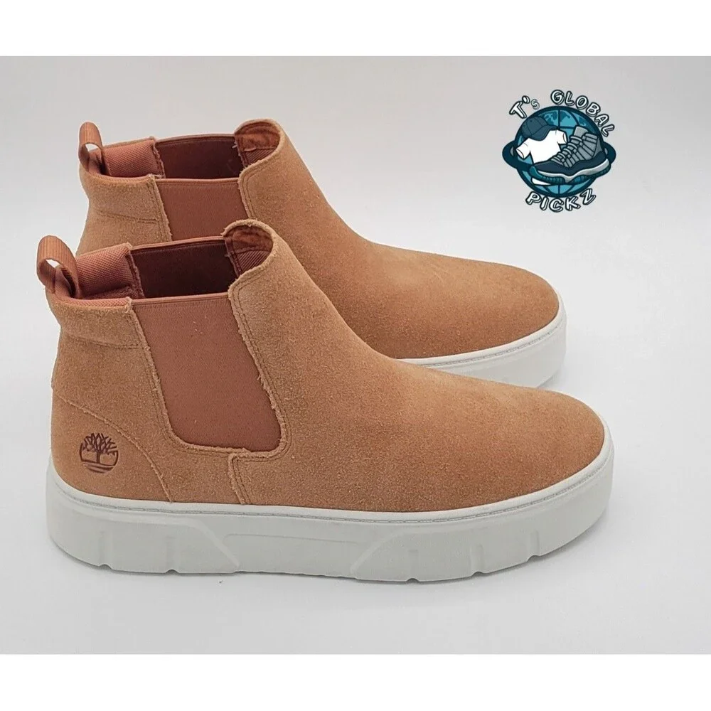 Timberland Laurel Court Mid Pull-On Sneaker Boots Women's size 9